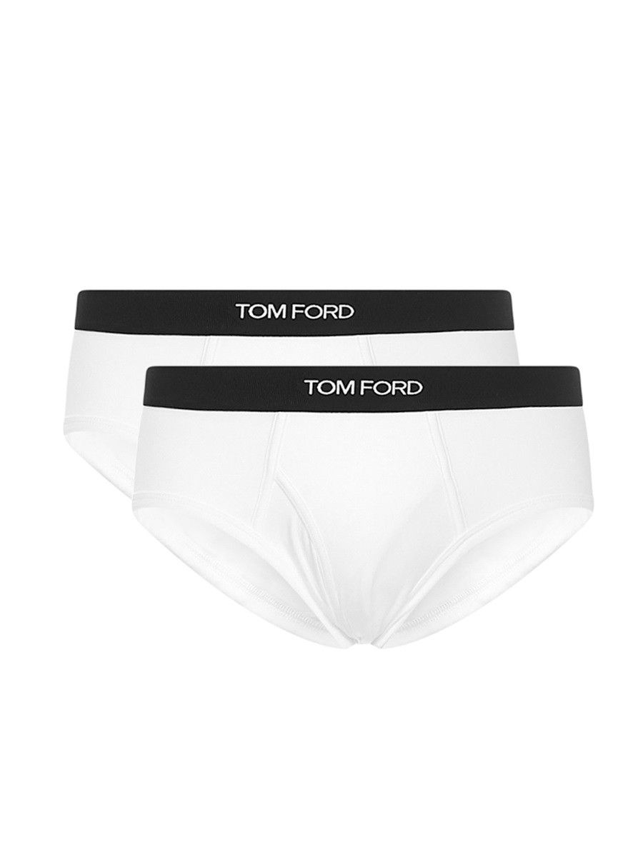 Tom Ford 2-Pack White Cotton Briefs