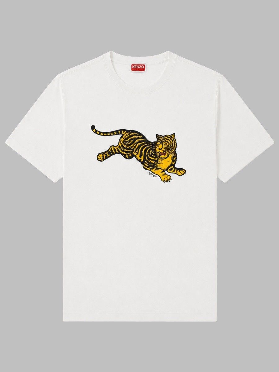 Kenzo Jumping Tiger White T-Shirt