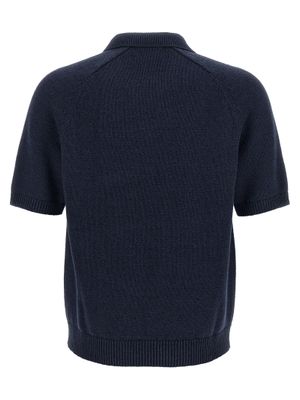 Intarsia logo sweater