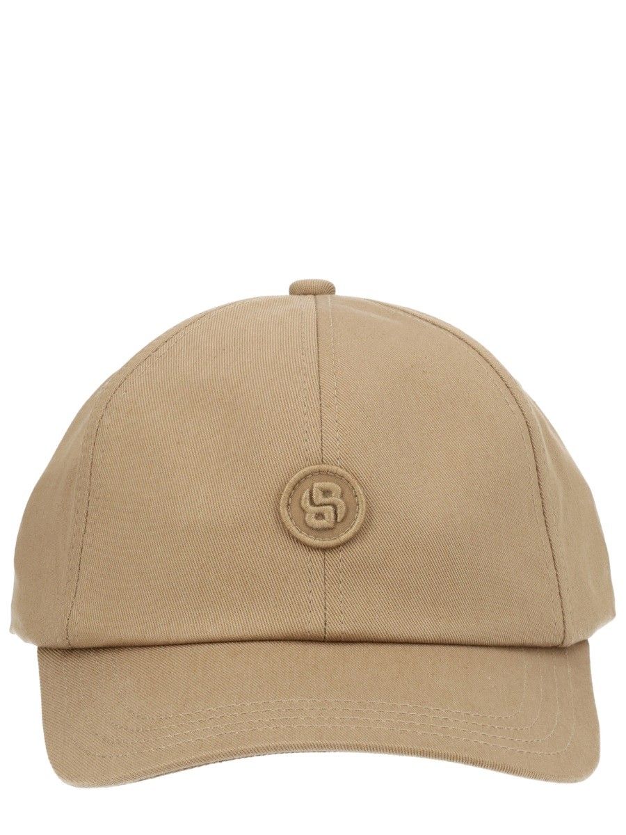 BOSS Beige Baseball Cap