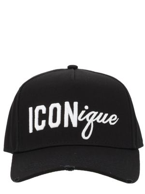 Dsquared2 Iconique Baseball Cap in Black
