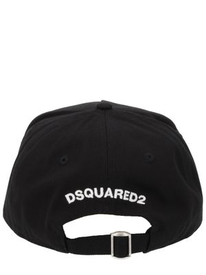 Dsquared2 Iconique Baseball Cap in Black