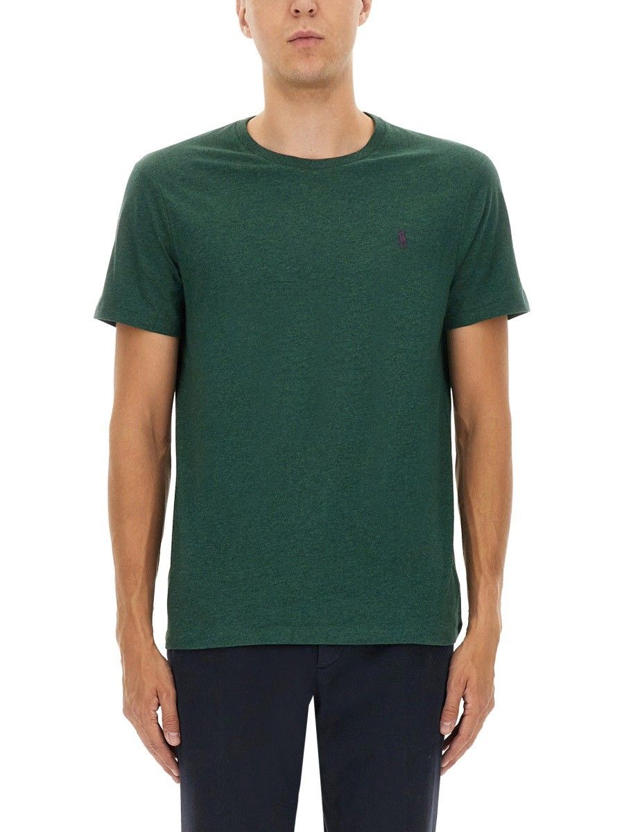 Polo Ralph Lauren Green Cotton T-Shirt