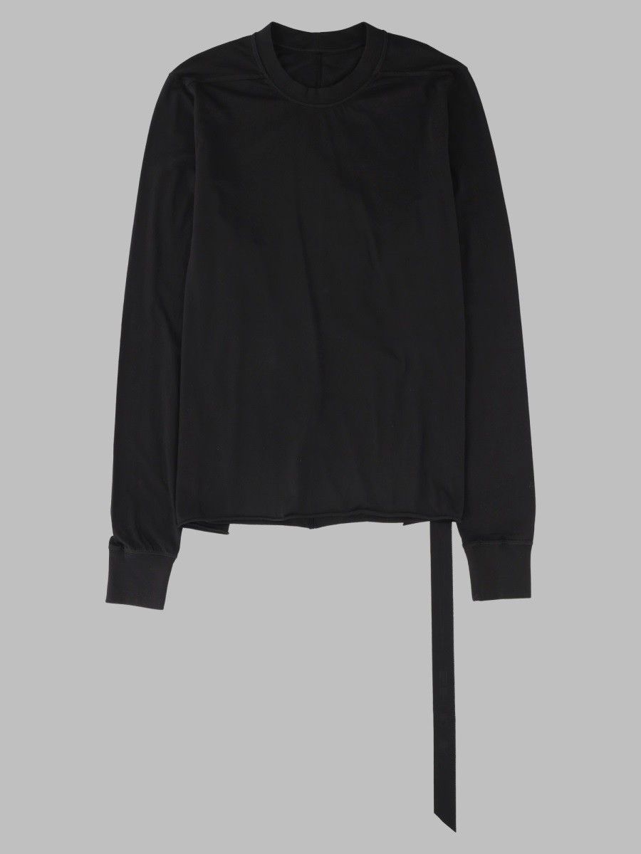 Rick Owens Black Cotton T-Shirt