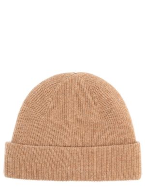 Polo Ralph Lauren Cashmere Beanie in Brown Sugar