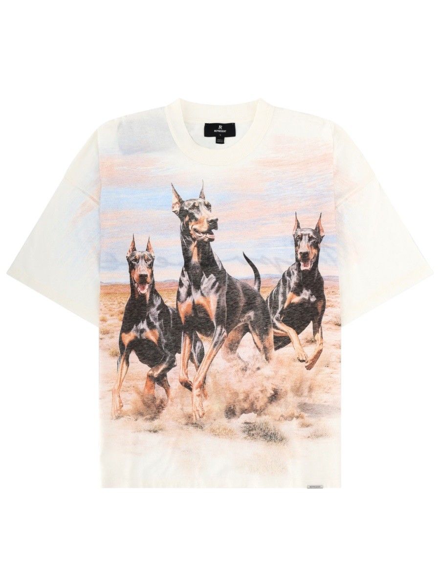 Represent Western Dobermans White T-Shirt