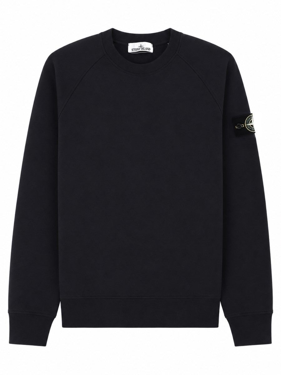 Stone Island Blue Sweatshirt