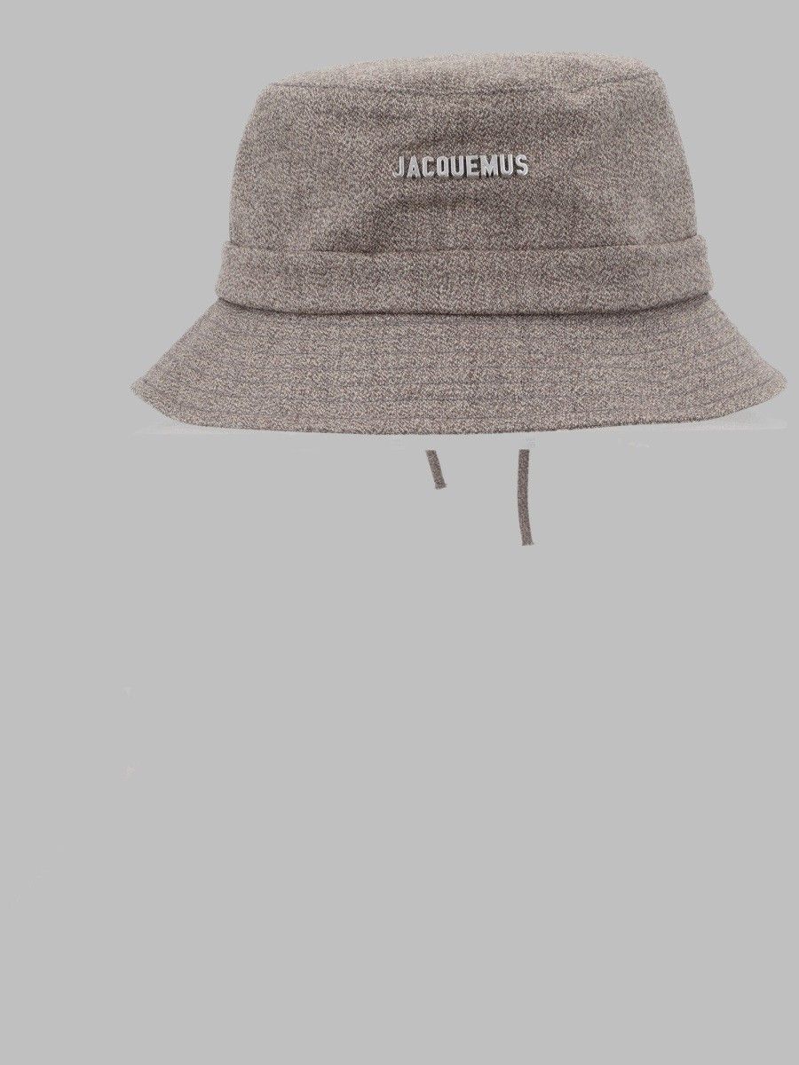 Jacquemus Le Bob Gadjo Dove Gray Bucket Hat