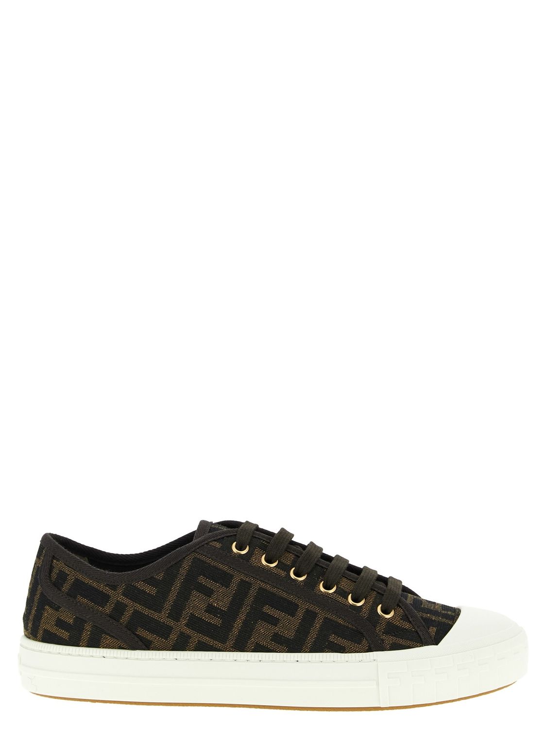 Fendi Chunky Brown Sneakers