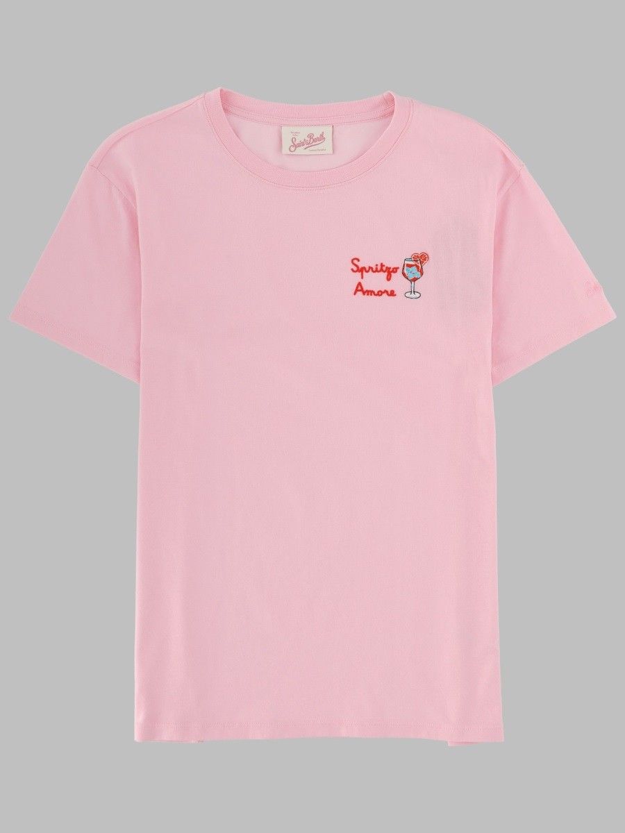 MC2 Saint Barth Emilie Pink T-Shirt