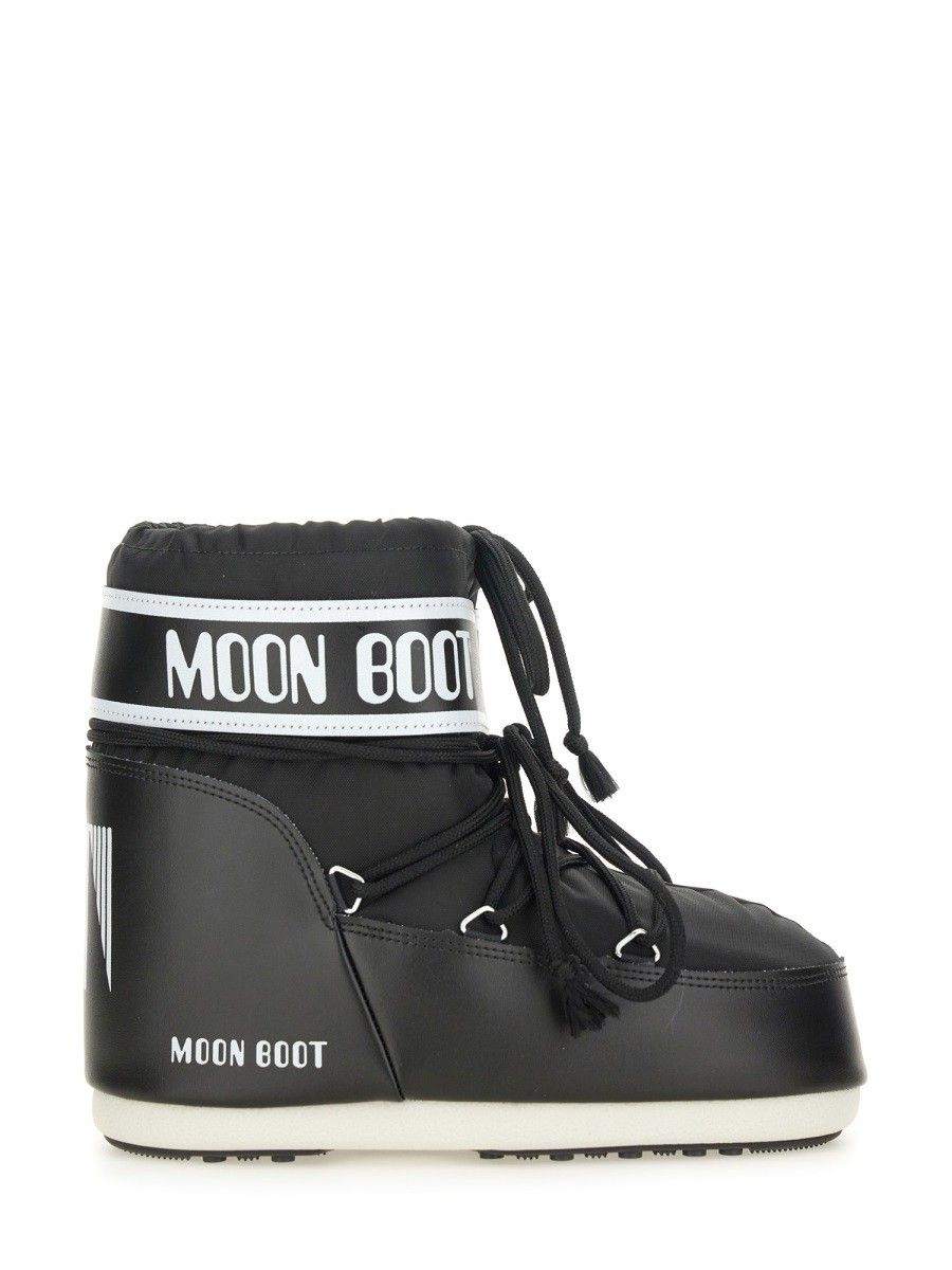 Moon Boot Icon Low Black Boots