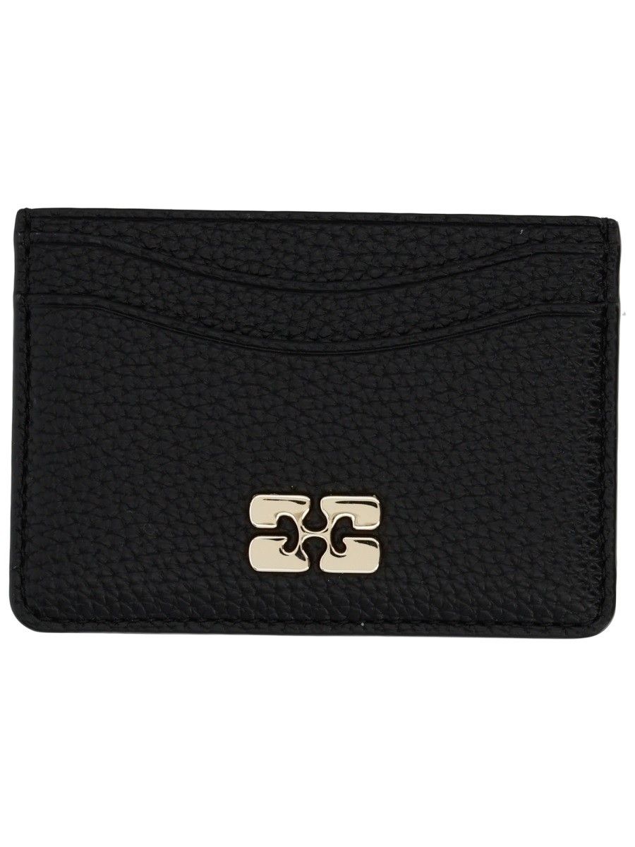 GANNI Black Card Holder