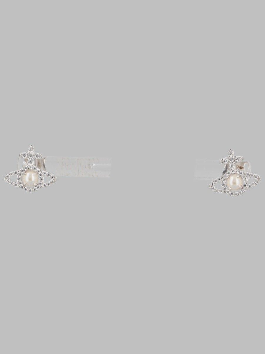 Vivienne Westwood Olympia Silver Earrings