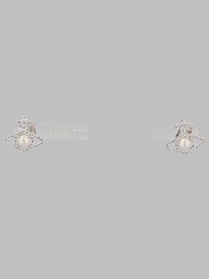 Vivienne Westwood Olympia Silver Earrings