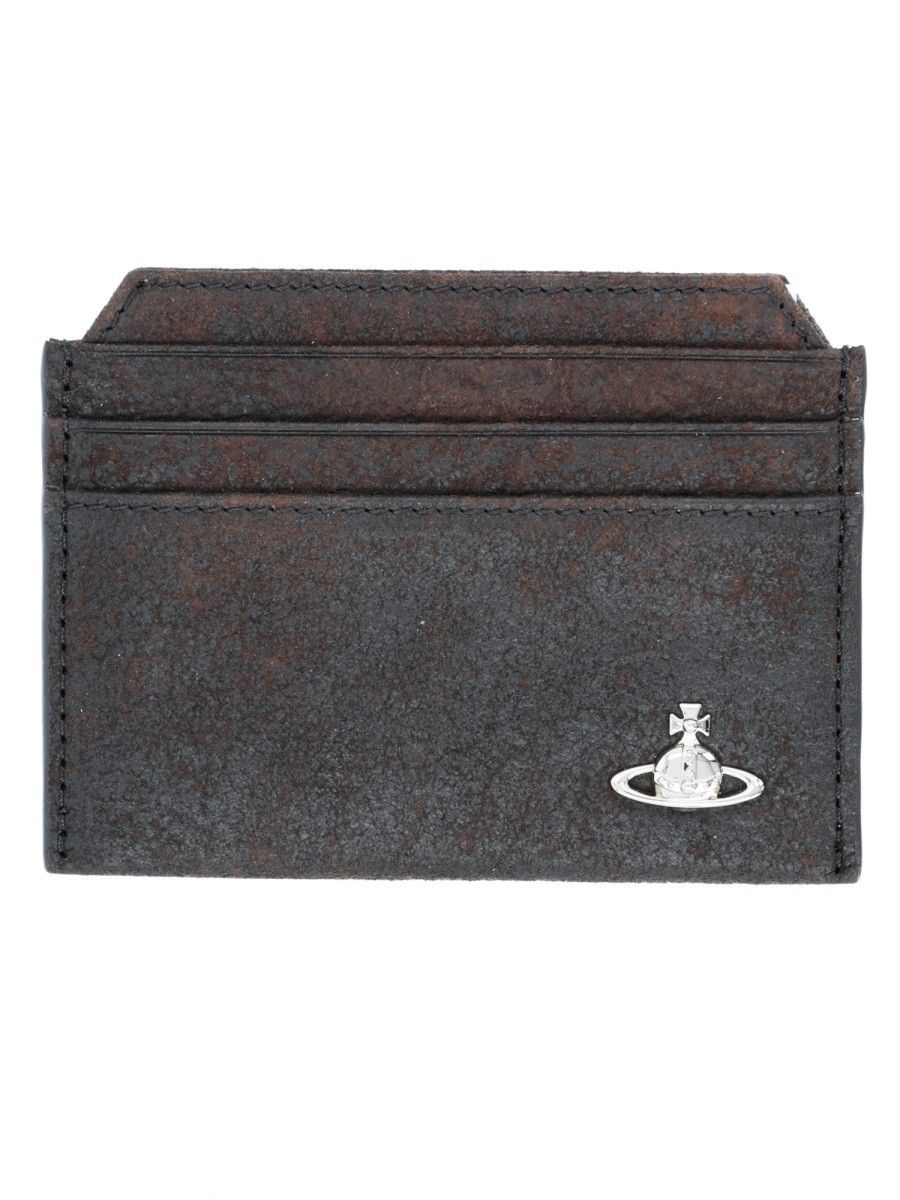 Vivienne Westwood ORB Brown Card Holder