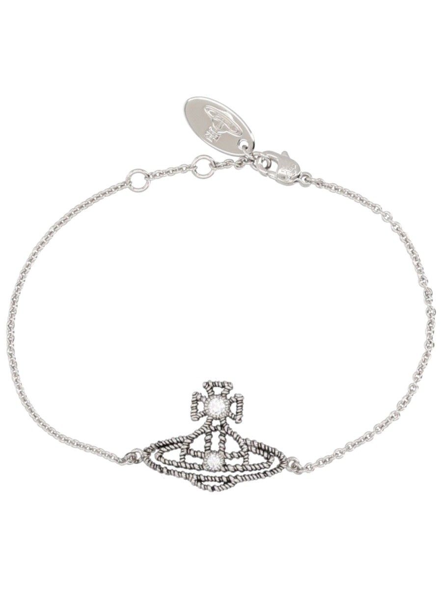 Vivienne Westwood Coretta Silver Bracelet