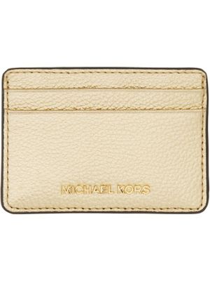 MICHAEL Michael Kors Pale Gold Card Holder