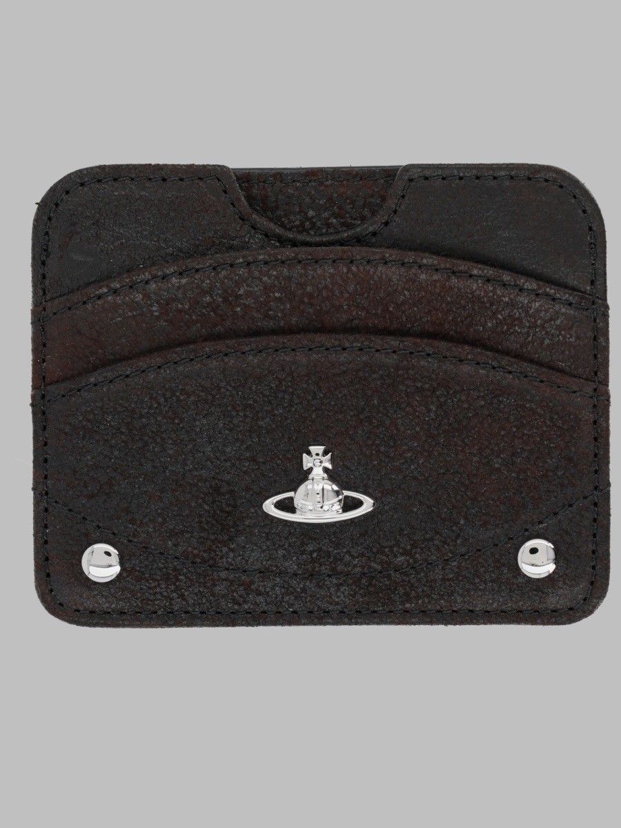 Vivienne Westwood Half Moon Brown Card Holder
