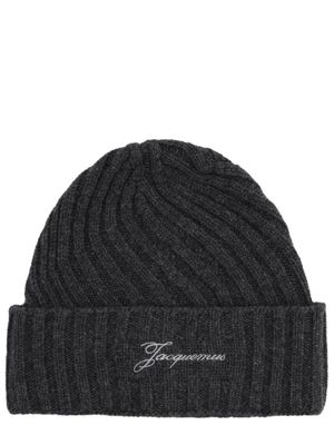 Jacquemus Tourni Gray Baseball Cap
