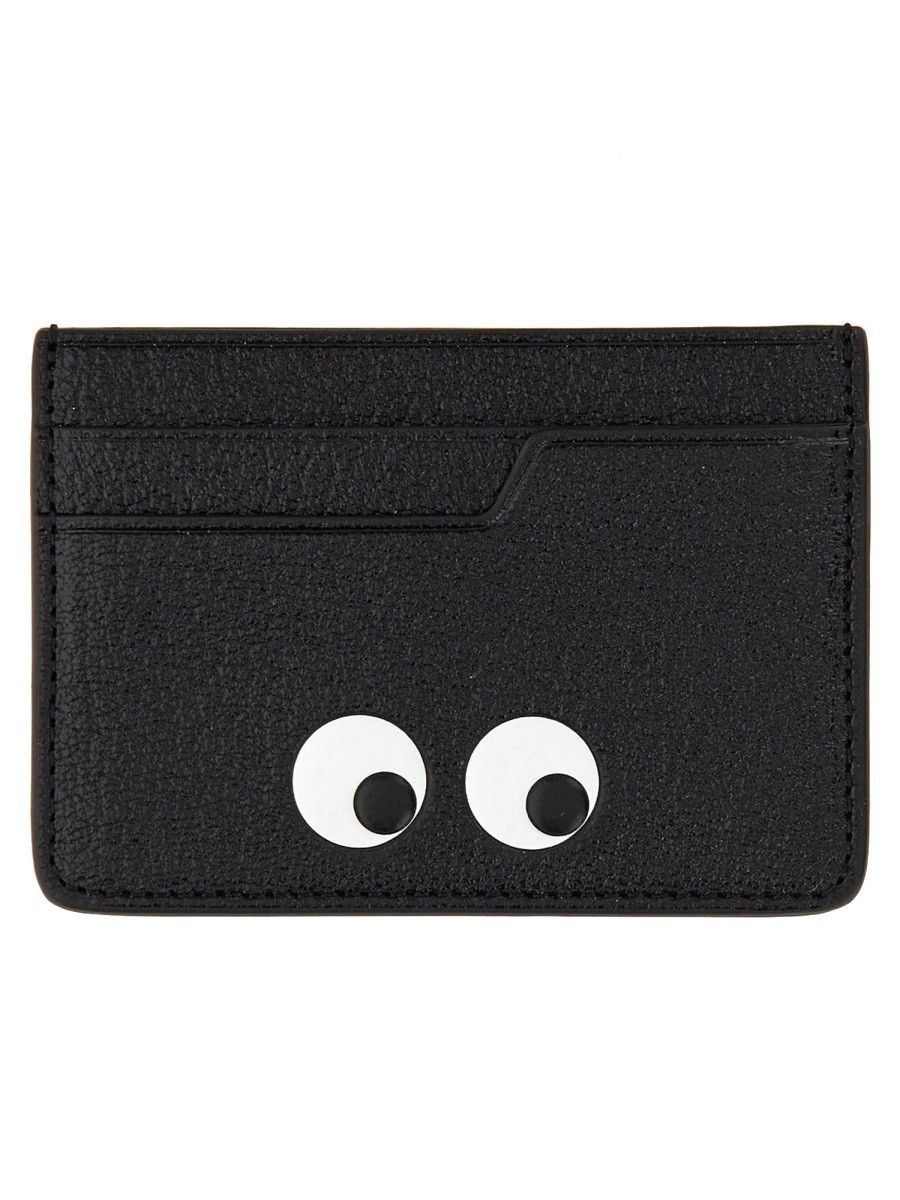 ANYA HINDMARCH Eyes Black Card Holder