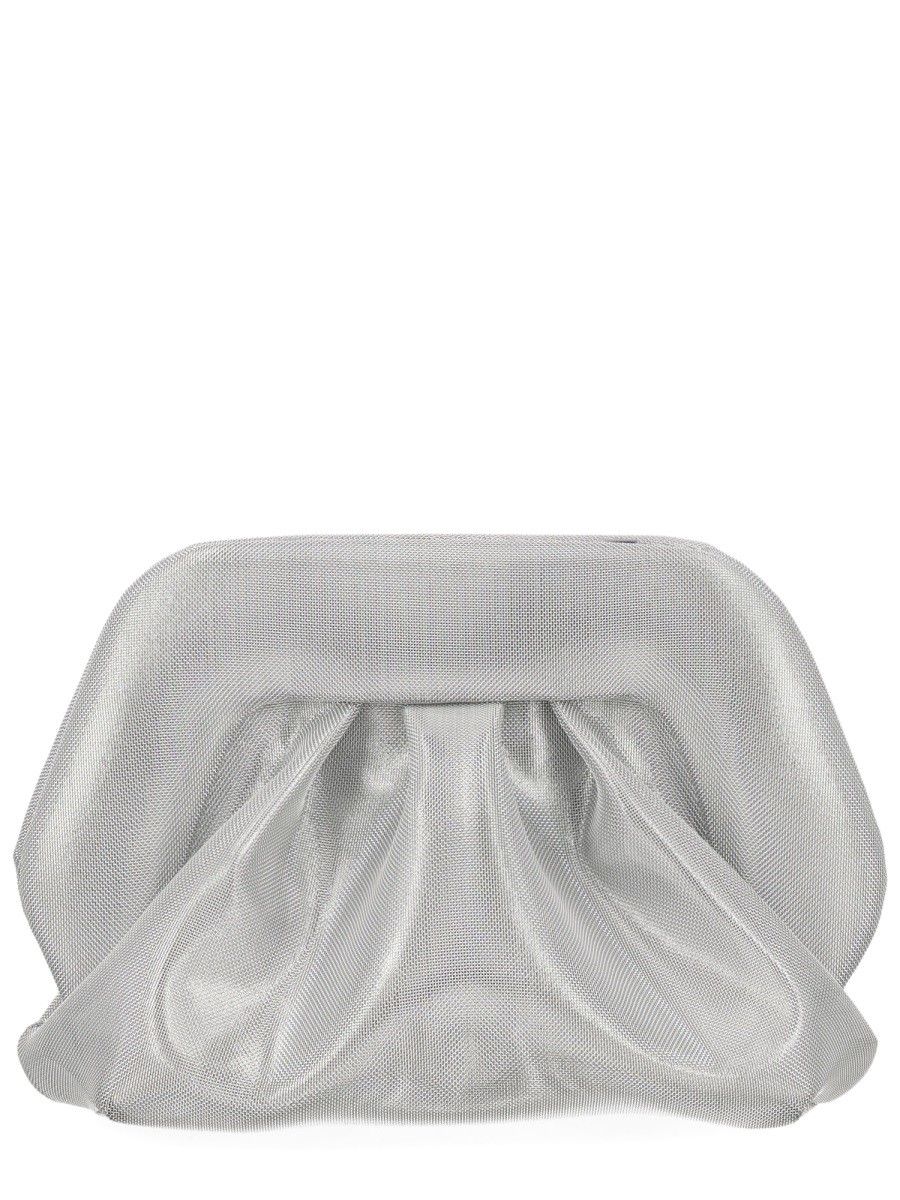 THEMOIRÈ Bios Small Pouch in Silver