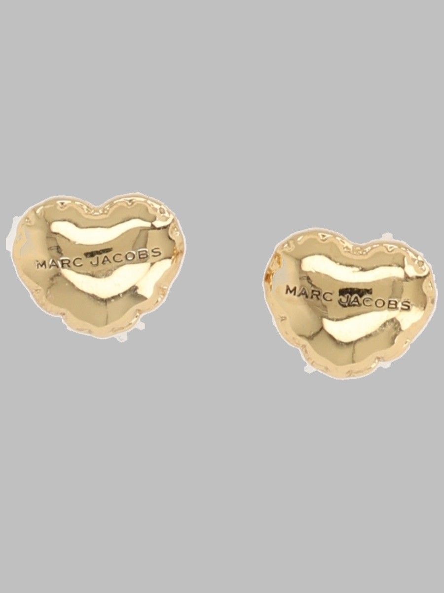 Marc Jacobs Heart Baloon Gold Earrings