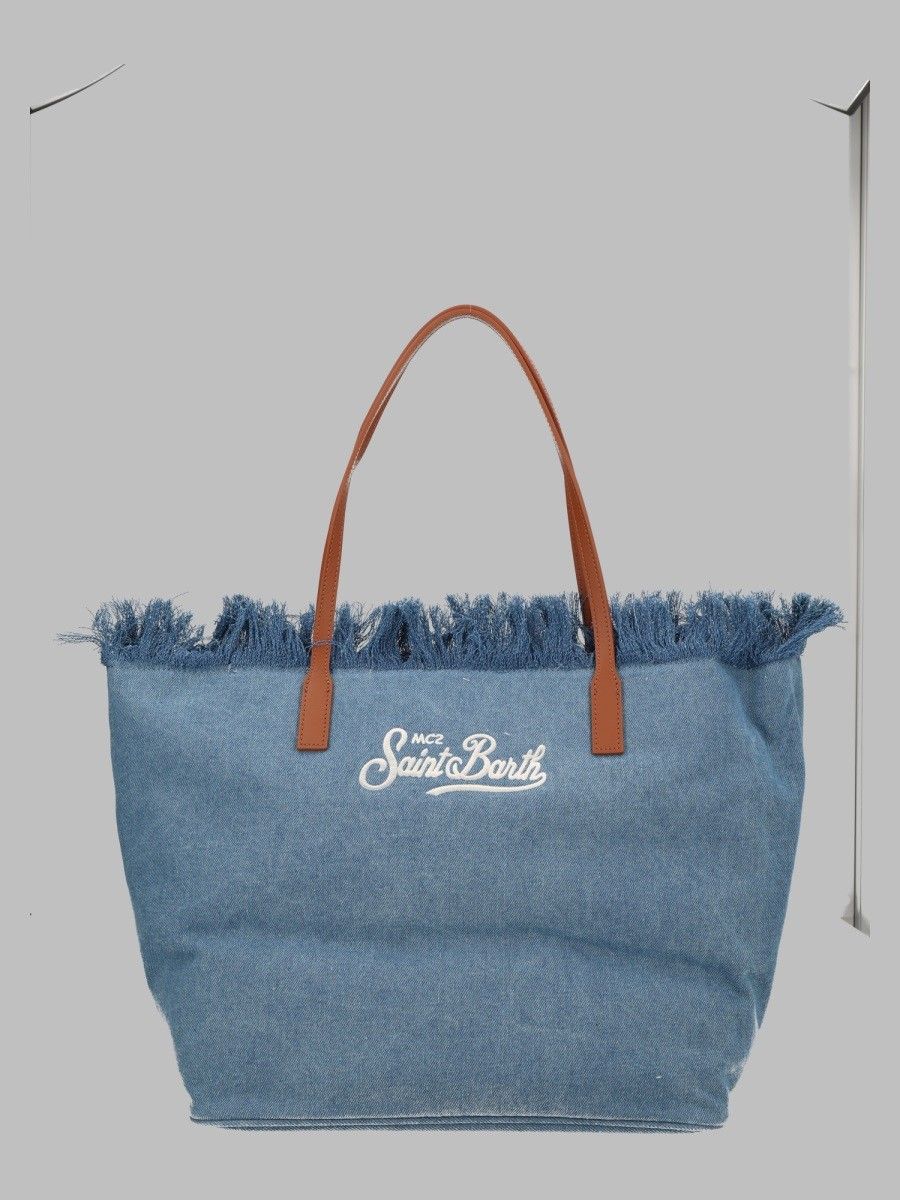 MC2 Saint Barth City Denim Shoulder Bag