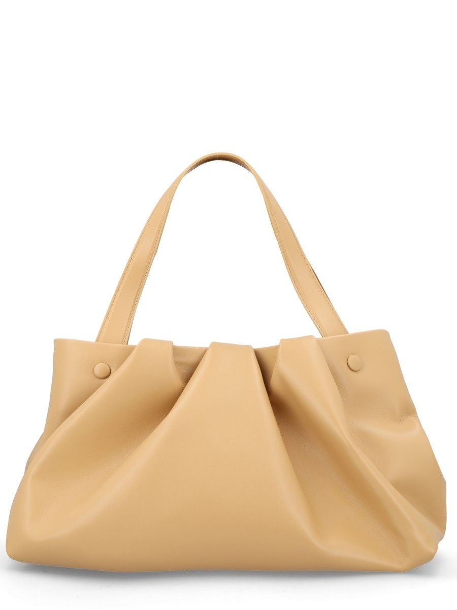 THEMOIRÈ Athena Beige Shoulder Bag