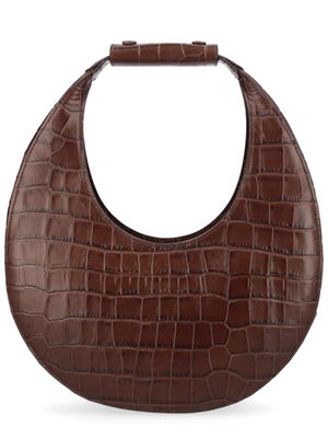 STAUD Moon Tote Brown Handbag
