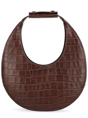 STAUD Moon Tote Brown Handbag