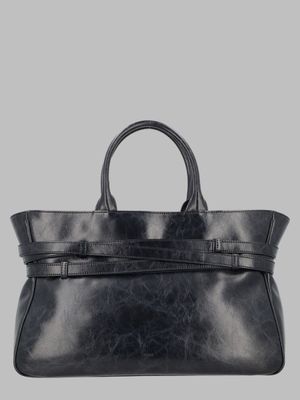 OSOI Tote Brocle Black Shoulder Bag