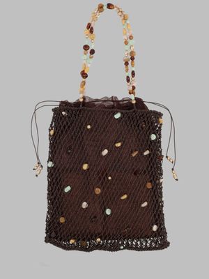 Borsa Tote "Mercier" Con Perline Decorative