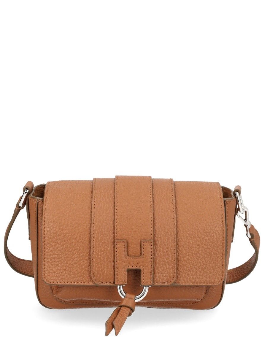 Hogan Flap Brown Shoulder Bag