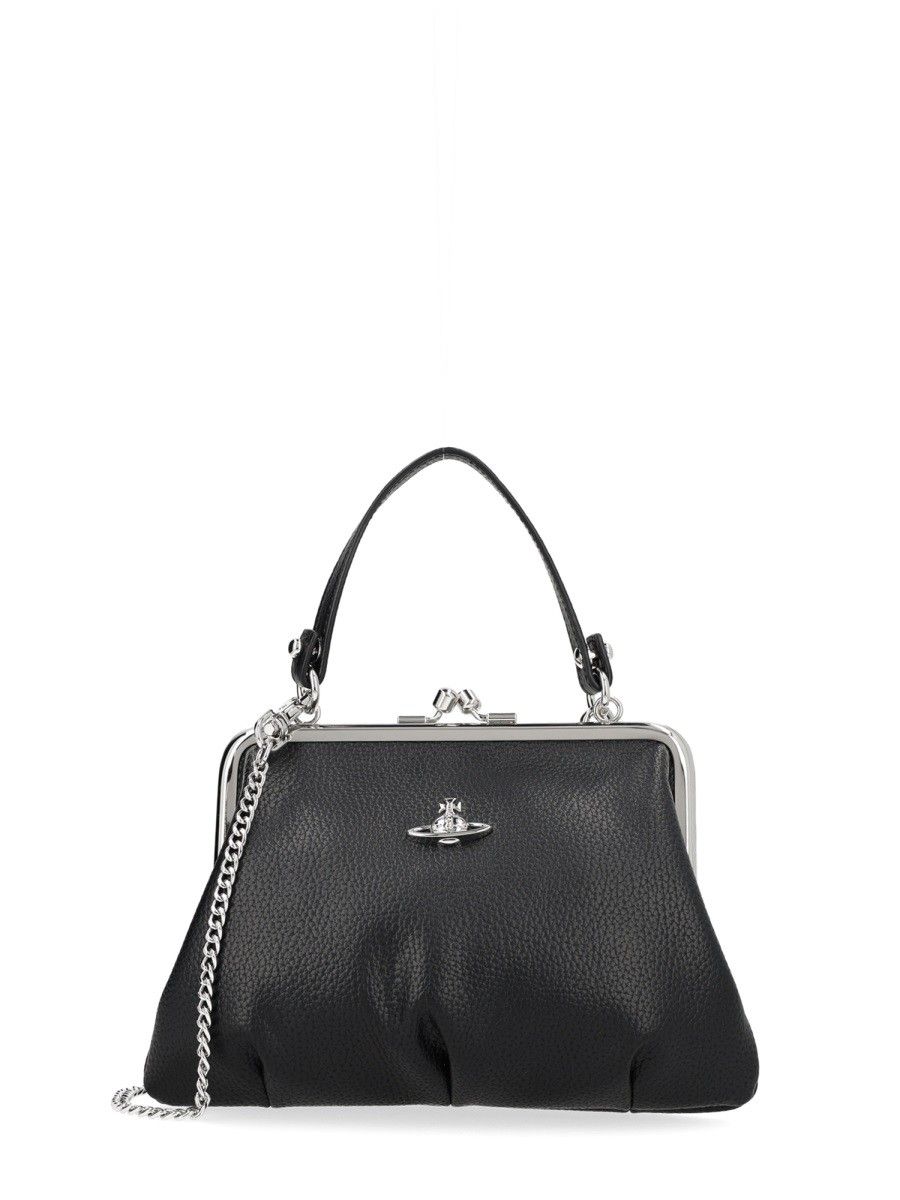 Vivienne Westwood Granny Frame Bag in Black