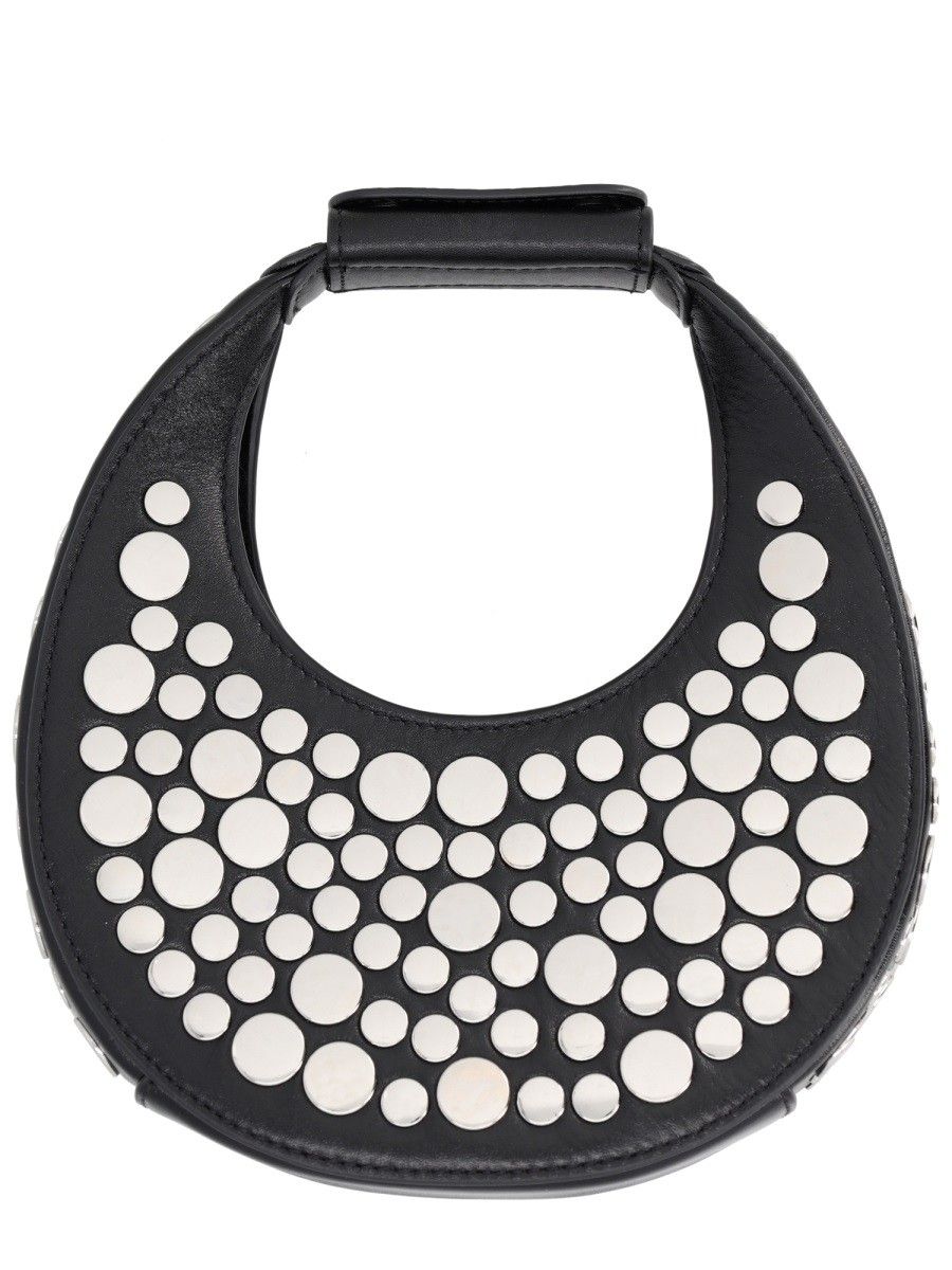STAUD Good Night Moon Black Bag