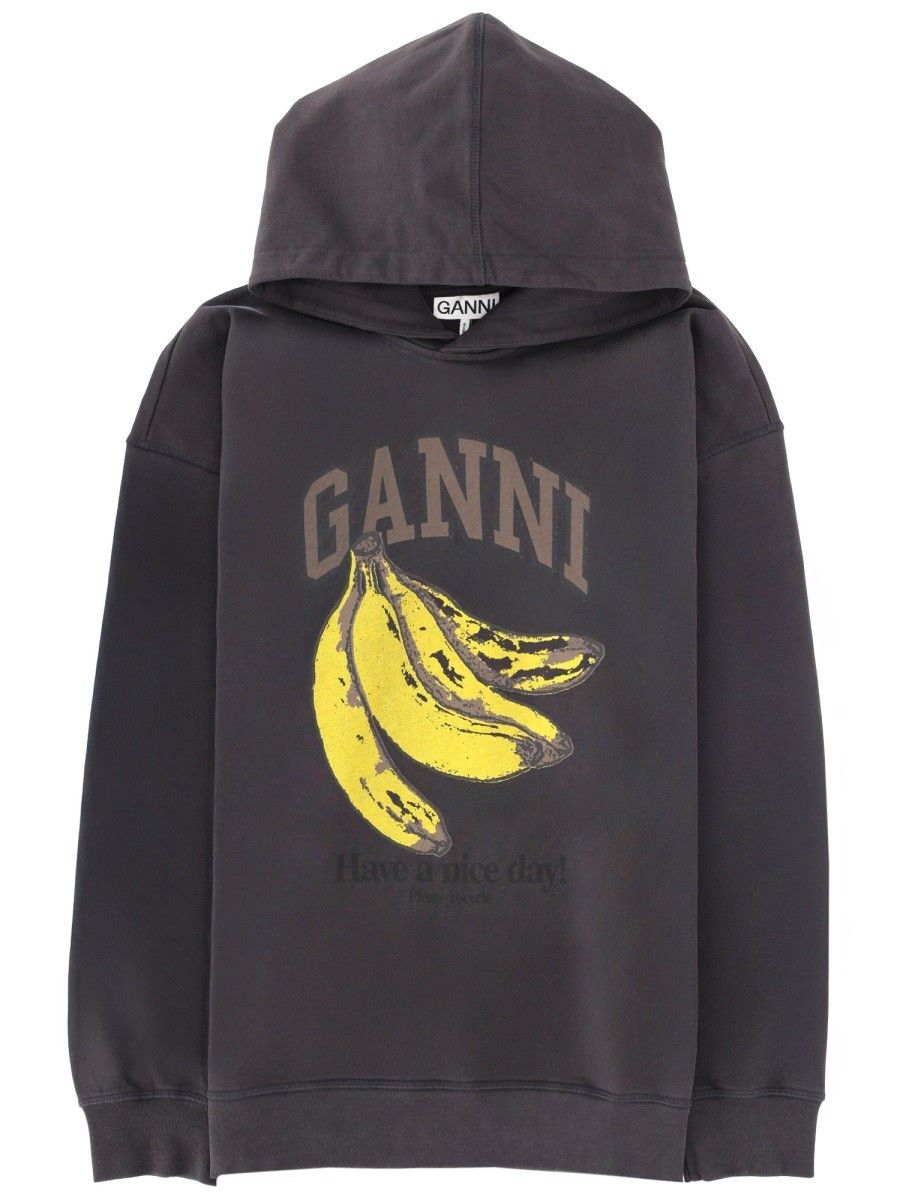 GANNI Charcoal Hoodie