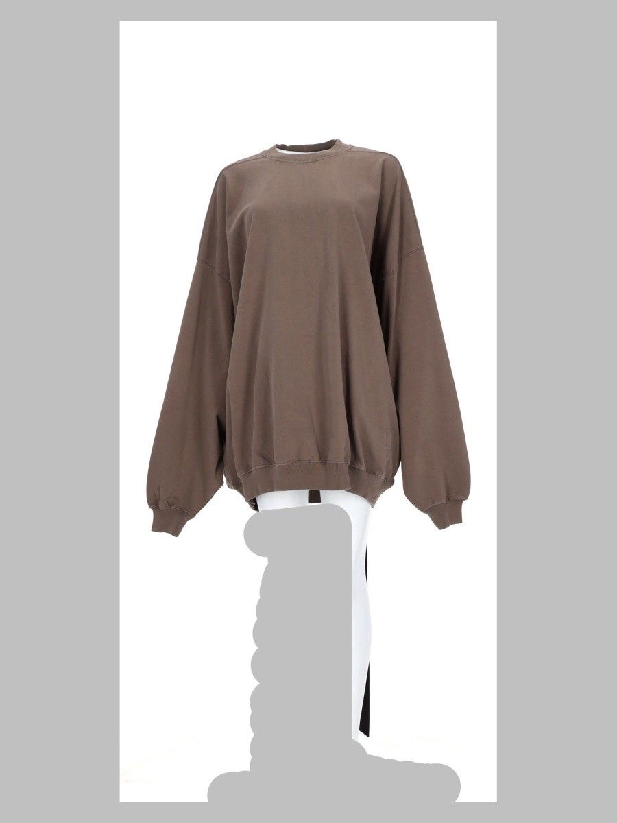 Rick Owens Tower Hun Brown T-Shirt