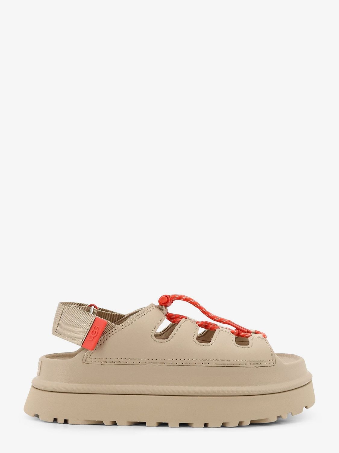 UGG Beige Leather Sandals