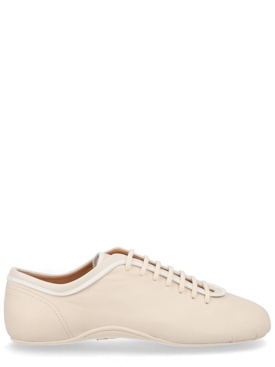 Dries Van Noten White Leather Sneakers