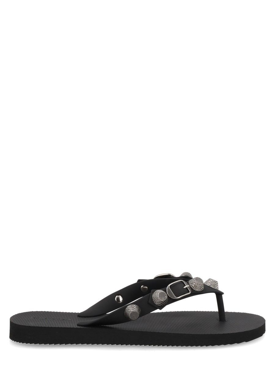 Balenciaga Cagole Black Sandals