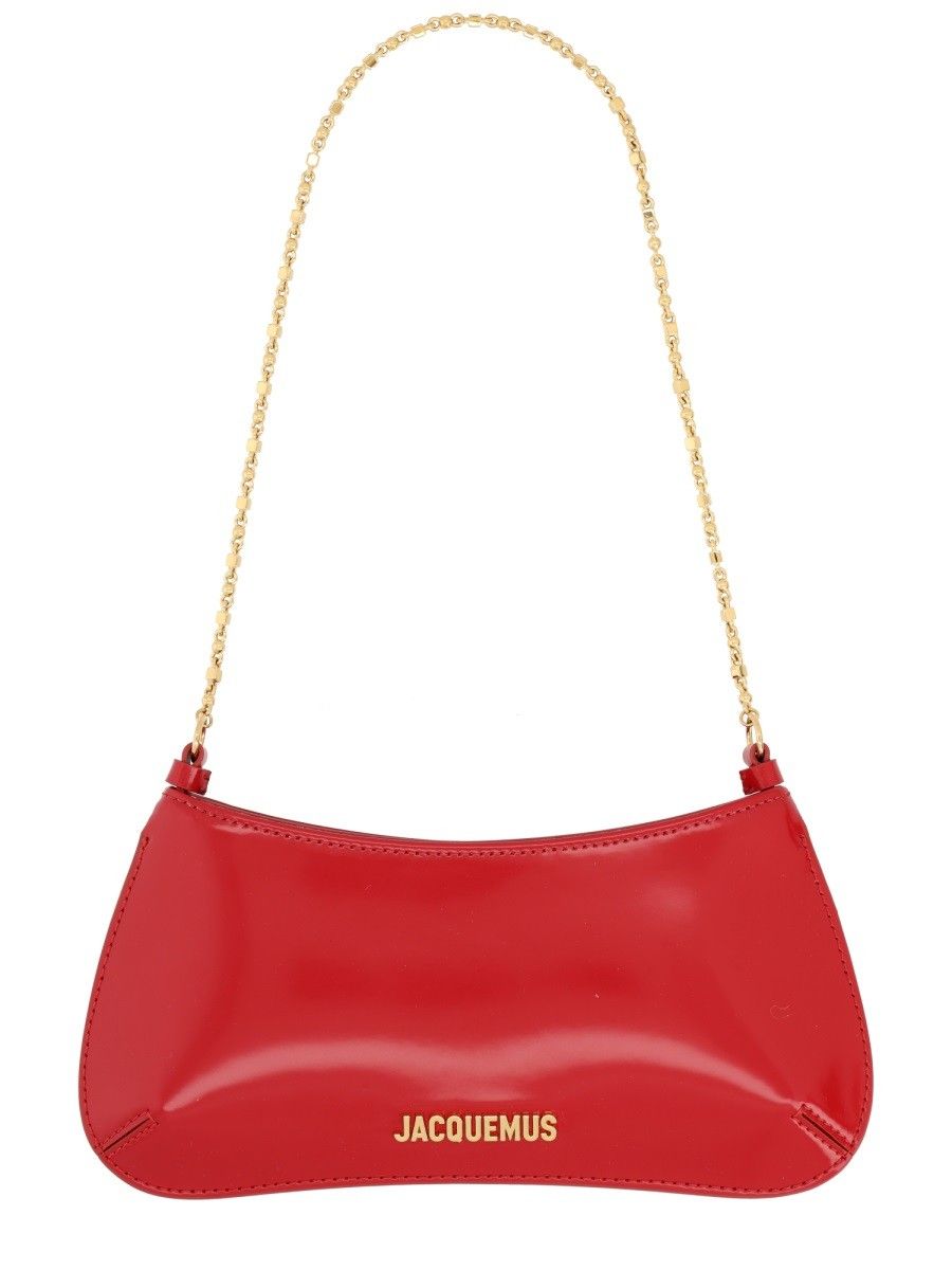 Jacquemus Bisou Chaine Red Shoulder Bag