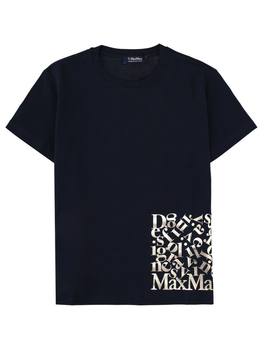 Max Mara Edile T-Shirt in Blue