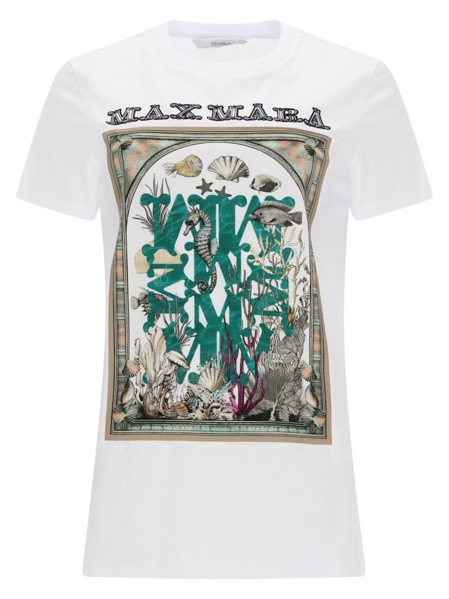 Max Mara Spadino White T-Shirt