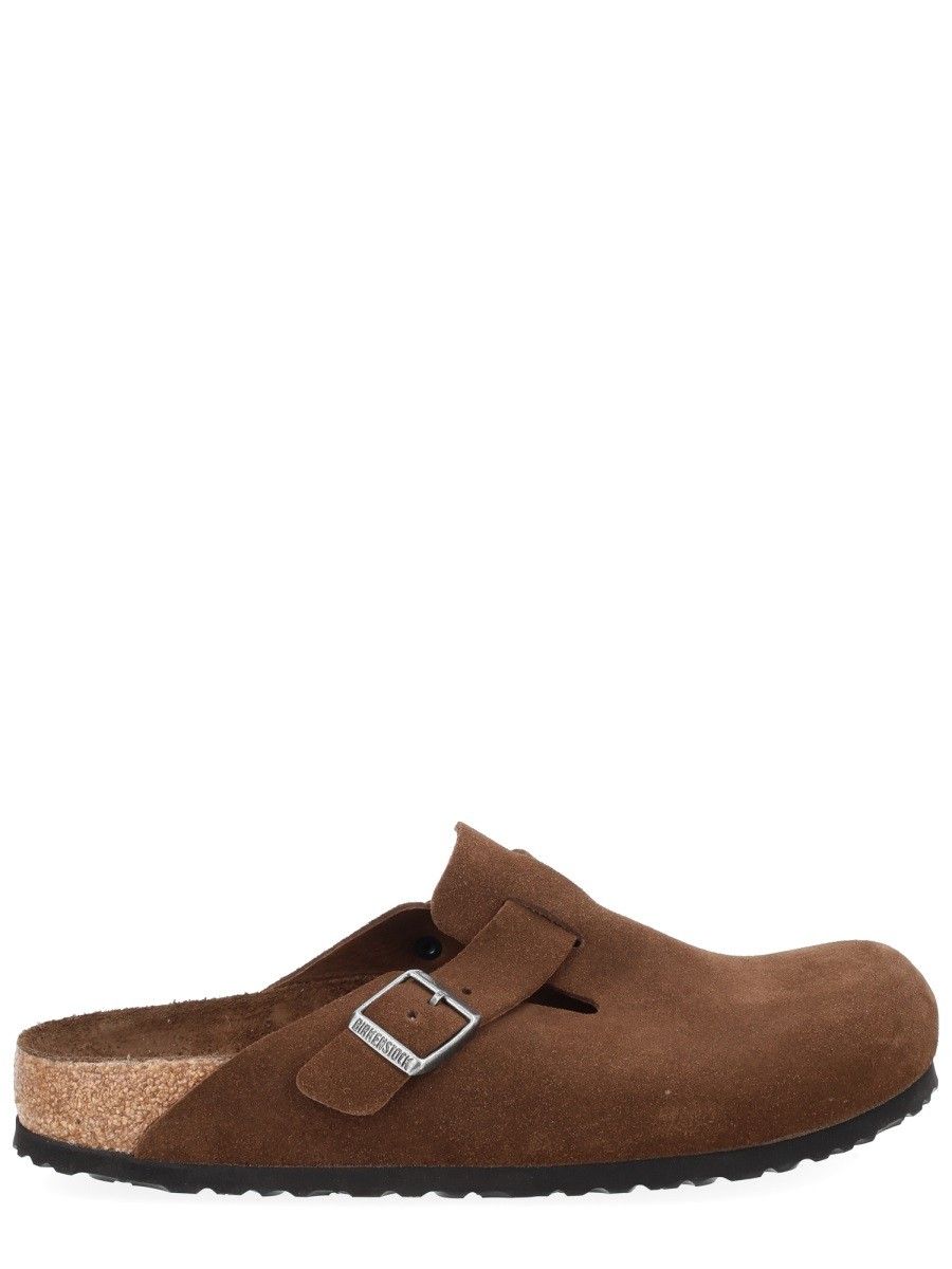 Birkenstock Boston Brown Clogs Flats