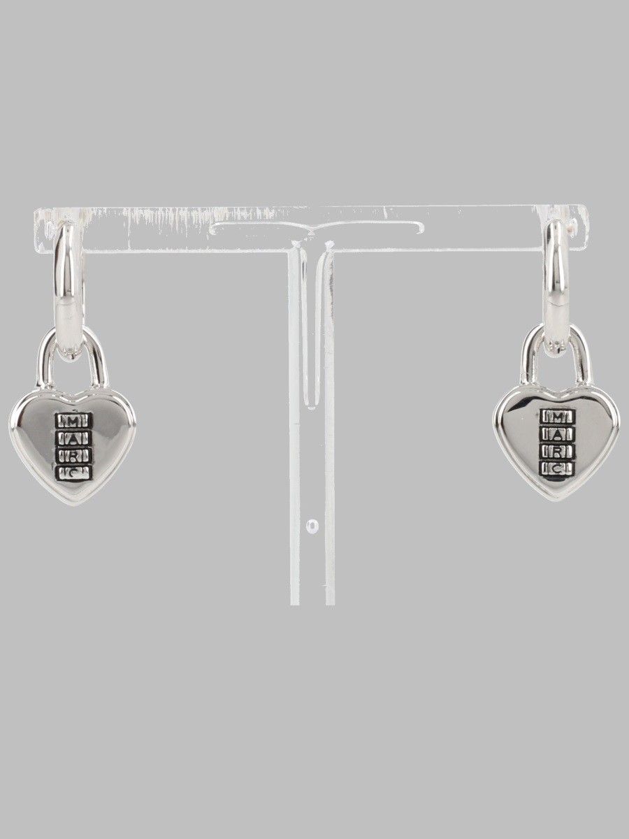 Marc Jacobs Heart Padlock Earrings