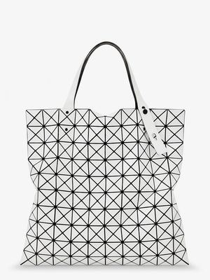 Issey Miyake White Shoulder Bag