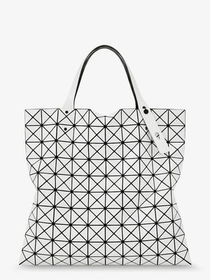 Issey Miyake White Shoulder Bag