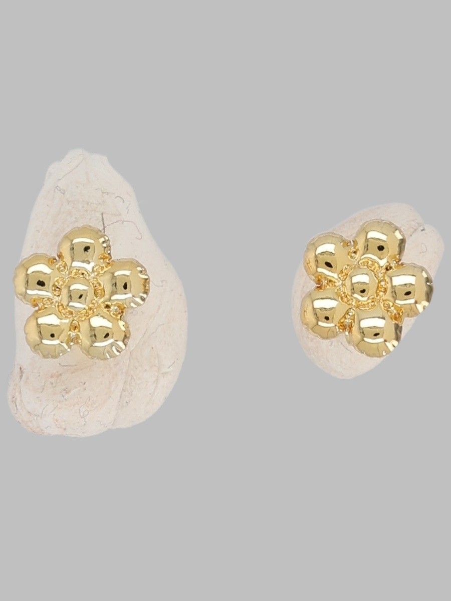 Marc Jacobs Daisy Balloon Gold Earrings