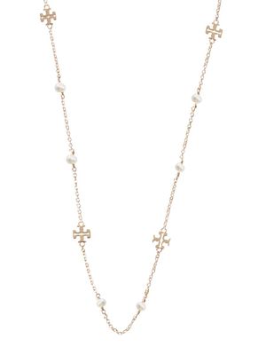 COLLANA "KIRA" CON LOGO E PERLE