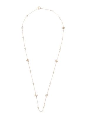 COLLANA "KIRA" CON LOGO E PERLE